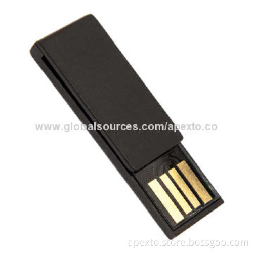 Mini USB Flash Drives with 512MB to 32GB Capacity Range, Leather Wristband and Metal Case